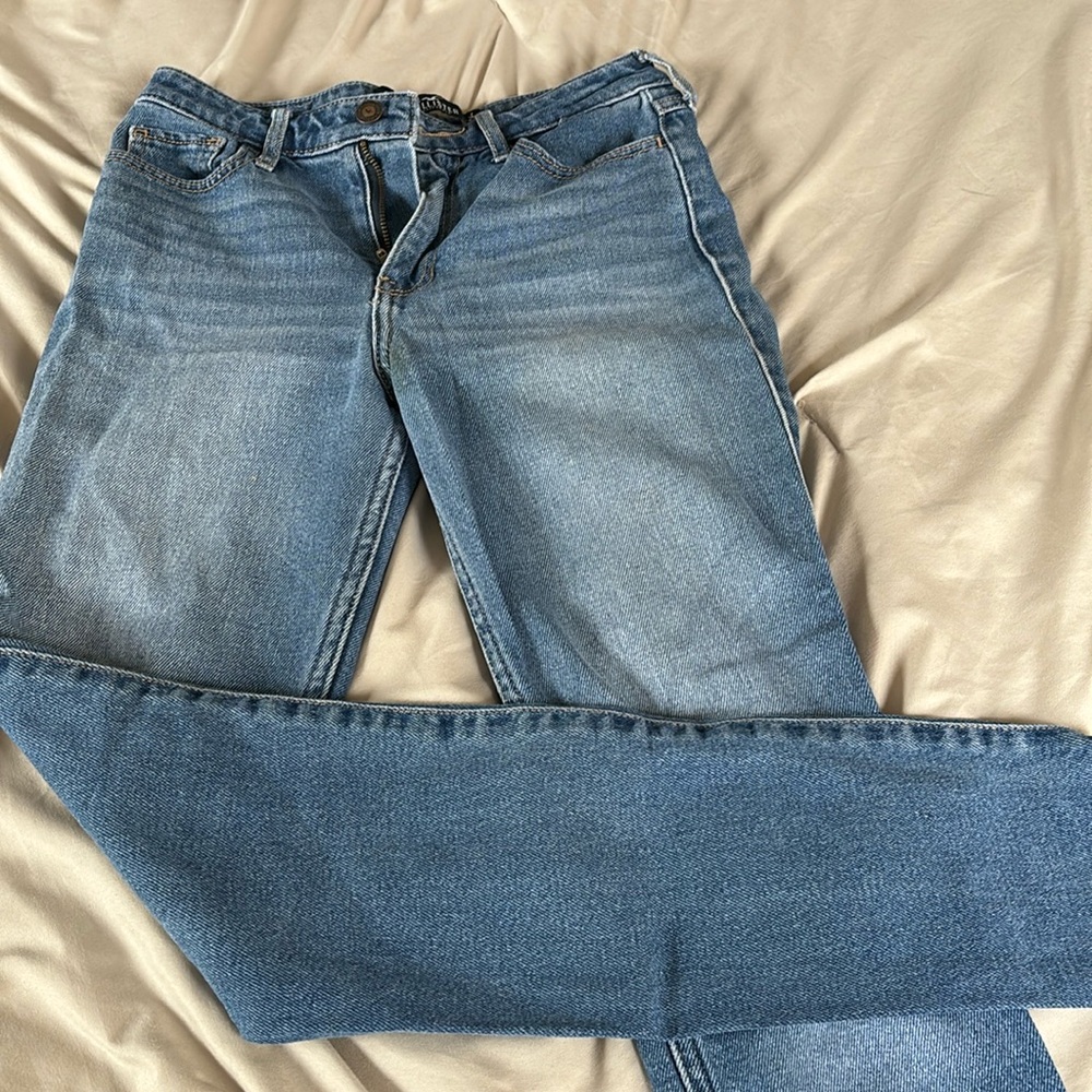 Small hollister blue jeans